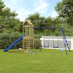 Outdoor Playset Solid Wood Pine Solid impregnated pinewood