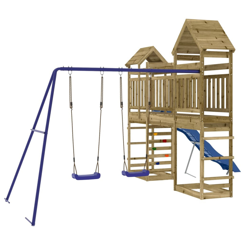 Outdoor Playset Impregnated Wood Pine