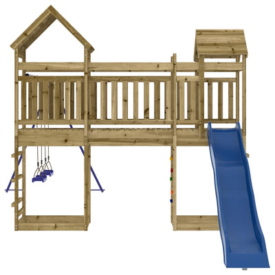 Outdoor Playset Impregnated Wood Pine