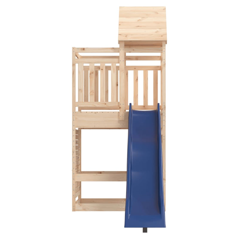 Outdoor Playset Solid Wood Pine