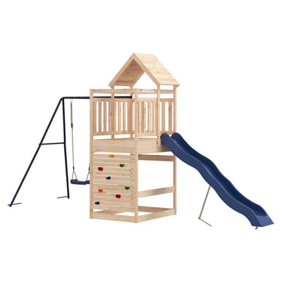 Outdoor Playset Solid Wood Pine