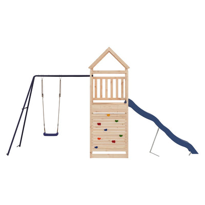 Outdoor Playset Solid Wood Pine