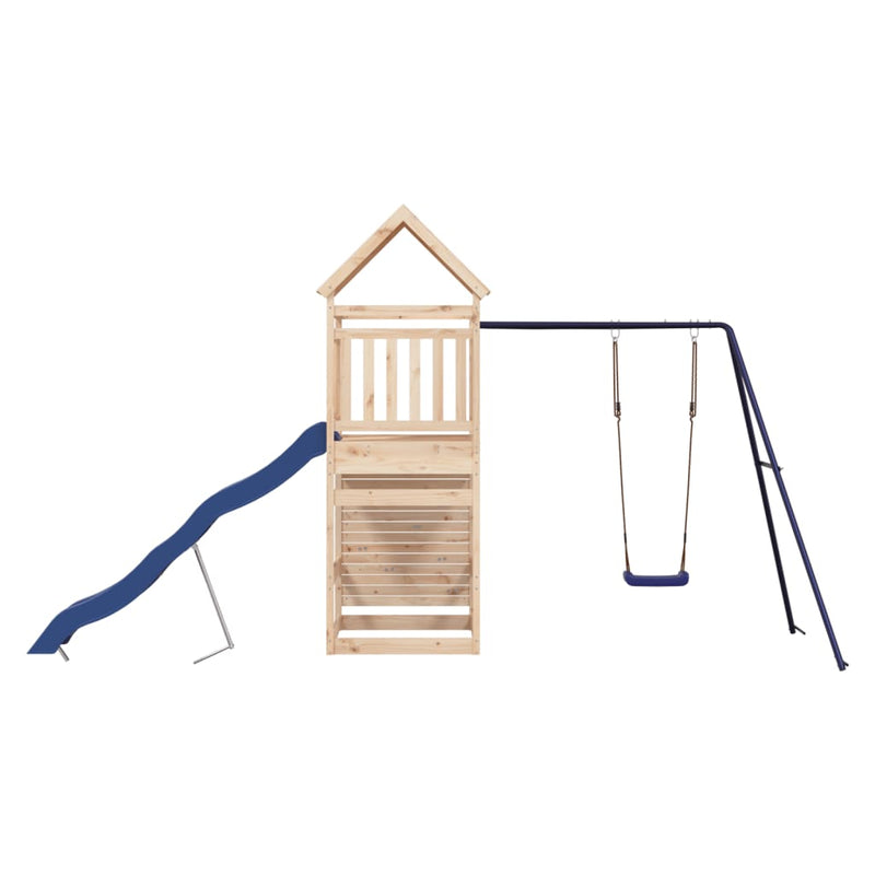 Outdoor Playset Solid Wood Pine