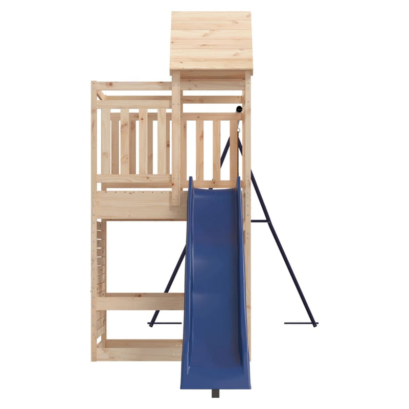 Outdoor Playset Solid Wood Pine