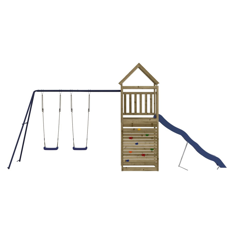 Outdoor Playset Impregnated Wood Pine