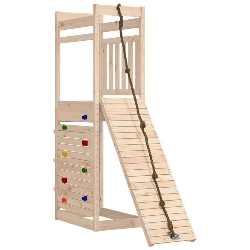 Outdoor Playset Solid Wood Pine