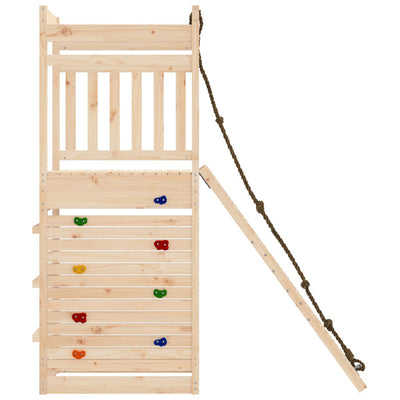 Outdoor Playset Solid Wood Pine