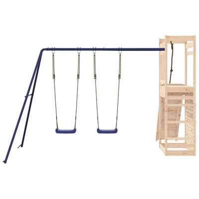 Outdoor Playset Solid Wood Pine