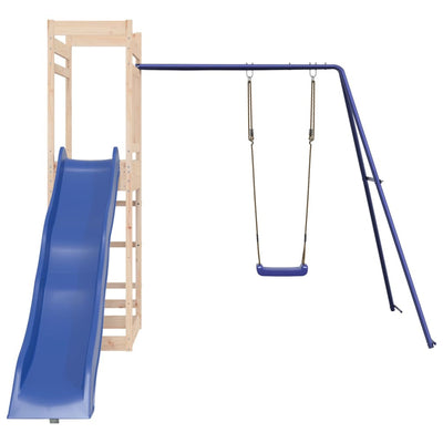 Outdoor Playset Solid Wood Pine