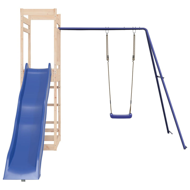 Outdoor Playset Solid Wood Pine