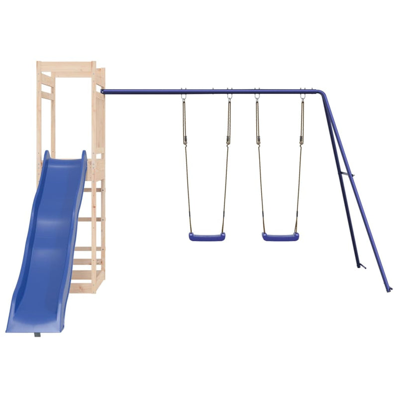 Outdoor Playset Solid Wood Pine