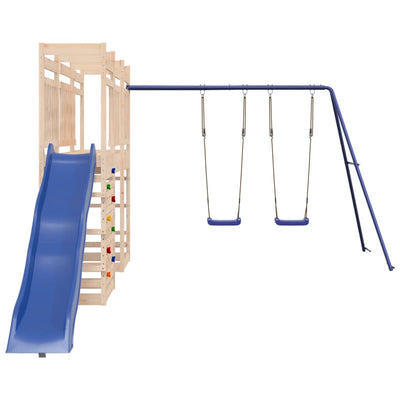 Outdoor Playset Solid Wood Pine