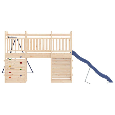 Outdoor Playset Solid Wood Pine