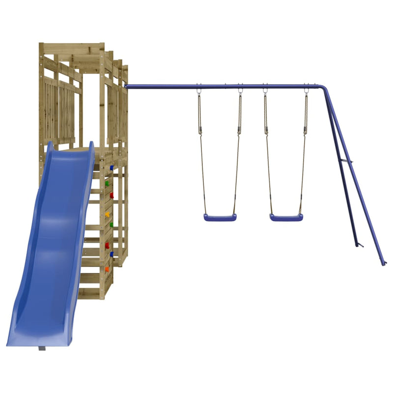 Outdoor Playset Impregnated Wood Pine