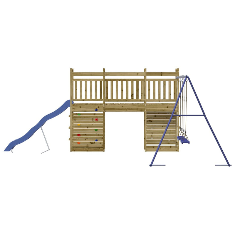 Outdoor Playset Impregnated Wood Pine