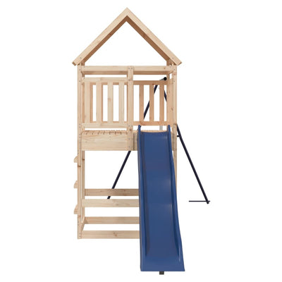 Outdoor Playset Solid Wood Pine