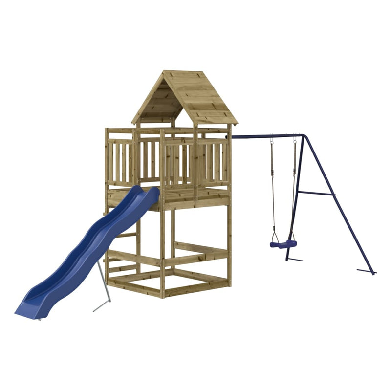 Outdoor Playset Impregnated Wood Pine