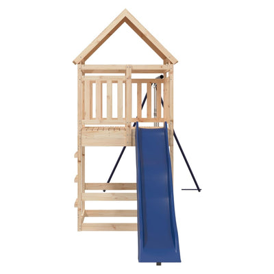 Outdoor Playset Solid Wood Pine