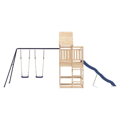 Outdoor Playset Solid Wood Pine