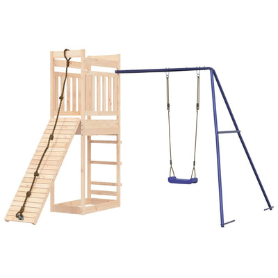 Outdoor Playset Solid Wood Pine