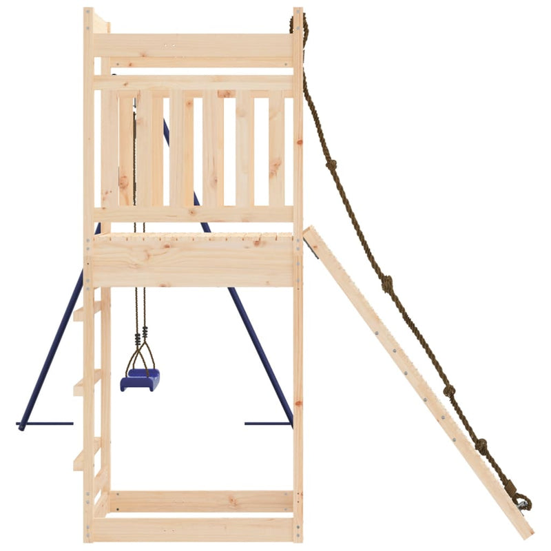 Outdoor Playset Solid Wood Pine