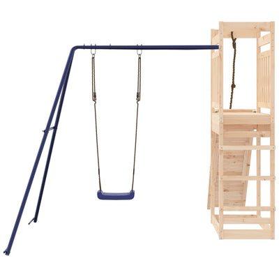 Outdoor Playset Solid Wood Pine