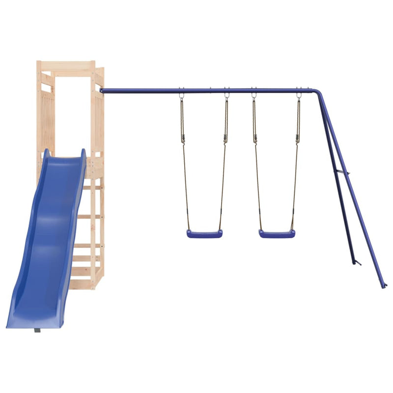 Outdoor Playset Solid Wood Pine