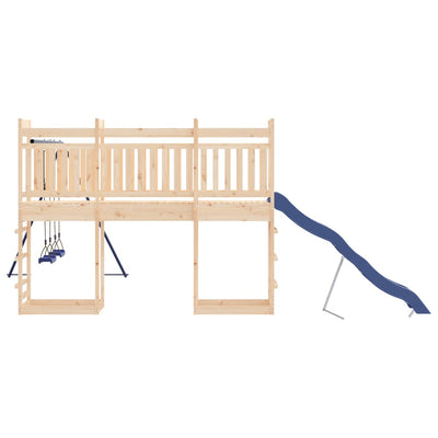 Outdoor Playset Solid Wood Pine