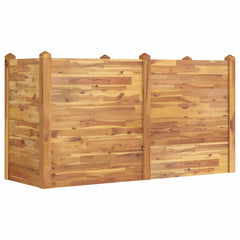 Garden Raised Bed Solid Acacia Wood 160 cm 60 cm