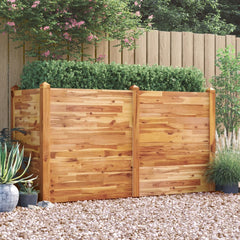 Garden Raised Bed Solid Acacia Wood 160 cm 60 cm