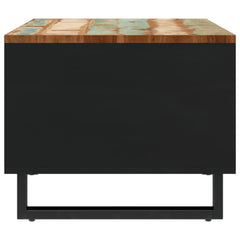vidaXL Coffee Table 55x50x40 cm Solid Wood Reclaimed 4