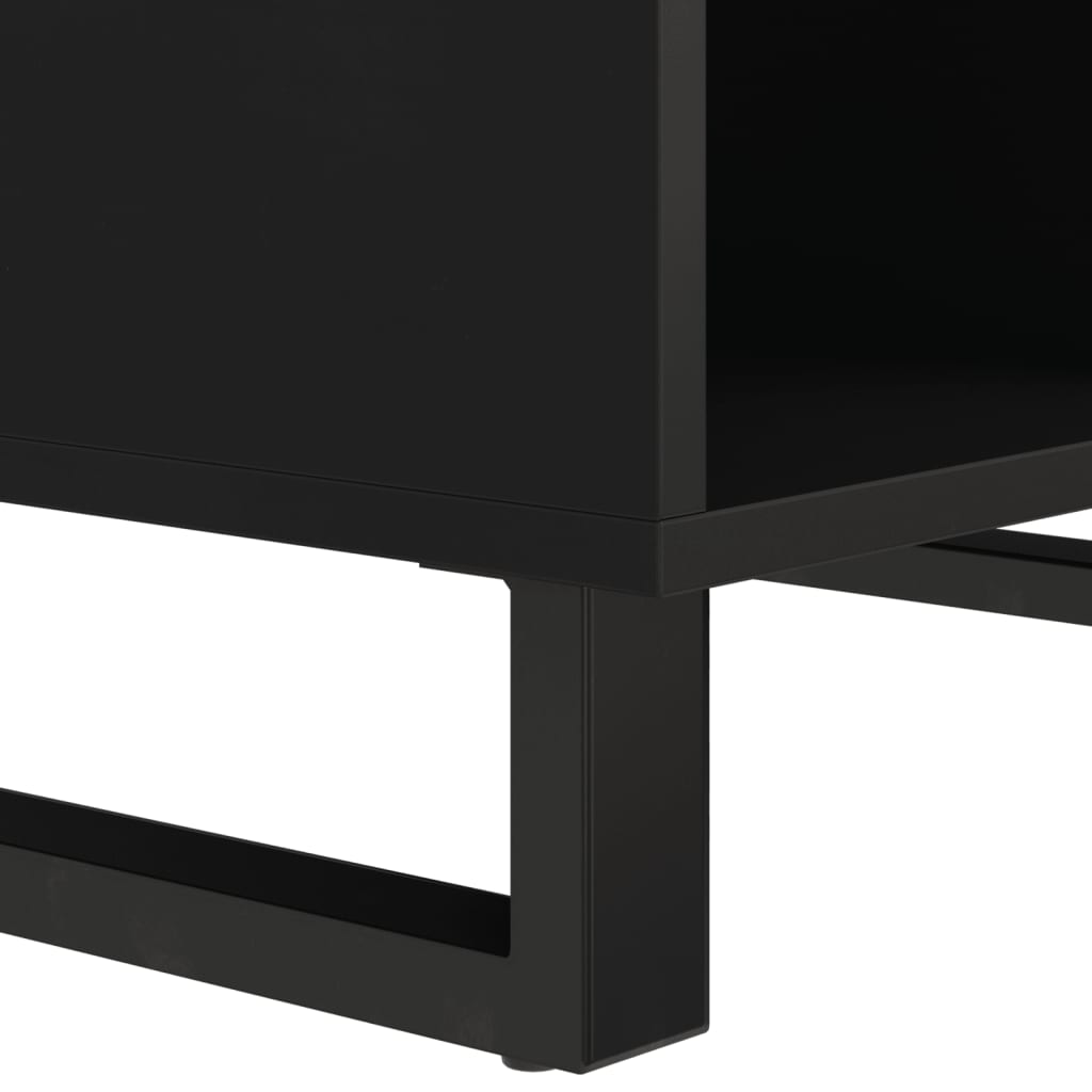 vidaXL Coffee Table 55x50x40 cm Solid Wood Reclaimed 6