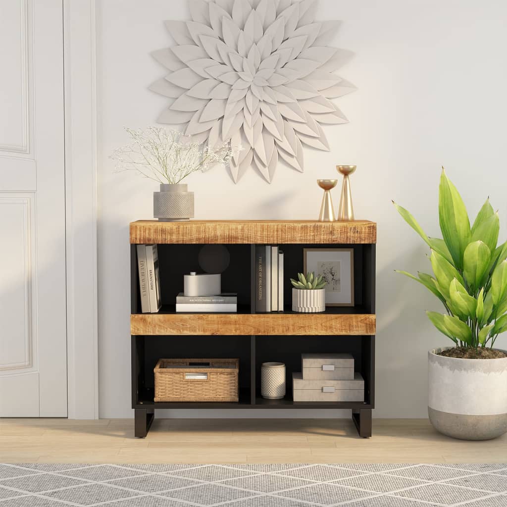 vidaXL Side Cabinet 85x33x75 cm Solid Wood Mango 1
