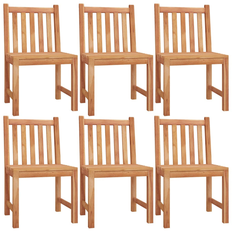 7 Piece Garden Dining Set Solid Wood Teak