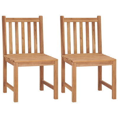 5 Piece Garden Dining Set Solid Wood Teak