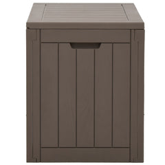 Garden Storage Box 55,5x43x53 cm Polypropylene Grey