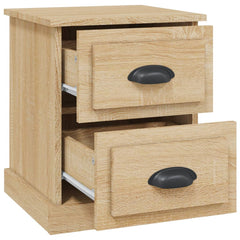 vidaXL Bedside Cabinet Sonoma Oak 39x39x47.5 cm Engineered Wood 6