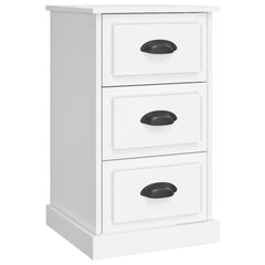 vidaXL Bedside Cabinet White 39x39x67 cm Engineered Wood 2