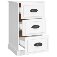 vidaXL Bedside Cabinet White 39x39x67 cm Engineered Wood 6