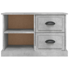 vidaXL TV Cabinet Concrete Grey 73x35.5x47.5 cm Engineered Wood 6