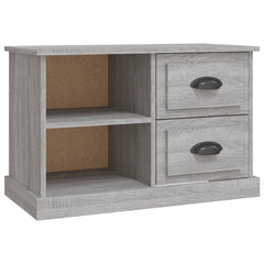 vidaXL TV Cabinet Grey Sonoma 73x35.5x47.5 cm Engineered Wood 2