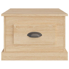 vidaXL Coffee Table Sonoma Oak 50x50x35 cm Engineered Wood 6