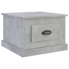 vidaXL Coffee Table Concrete Grey 50x50x35 cm Engineered Wood 2