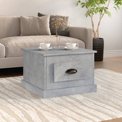 vidaXL Coffee Table Concrete Grey 50x50x35 cm Engineered Wood 1