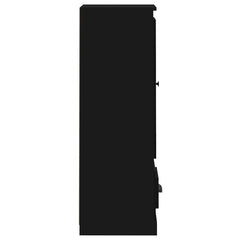 vidaXL Highboard Black 36x35.5x103.5 cm Engineered Wood 6