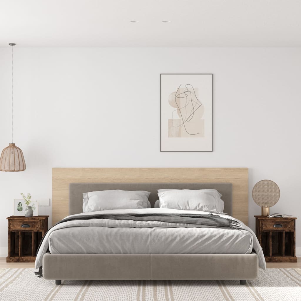vidaXL Bedside Cabinets 43x36x50 cm