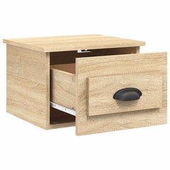 vidaXL Wall-mounted Bedside Cabinets 2 pcs Sonoma Oak 41.5x36x28cm 6