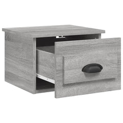 vidaXL Wall-mounted Bedside Cabinets 2 pcs Grey Sonoma 41.5x36x28cm 6