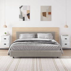 vidaXL Wall-mounted Bedside Cabinets 2 pcs White 41.5x36x53cm 3