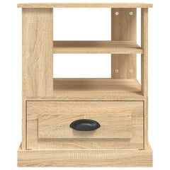 vidaXL Side Table Sonoma Oak 50x50x60 cm Engineered Wood 6